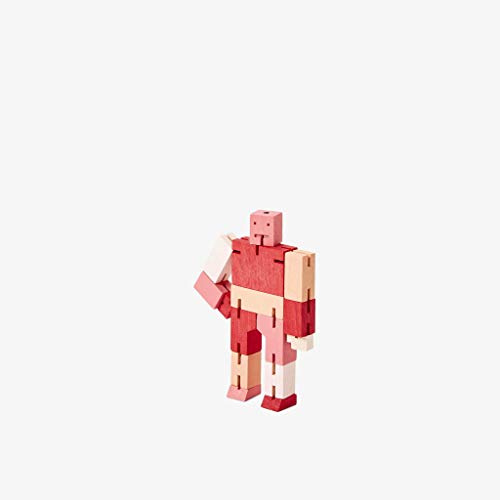 CUBEBOT® Capsule Collection | 3D Puzzle Roboter | Rot Multi | David Weeks (Micro)