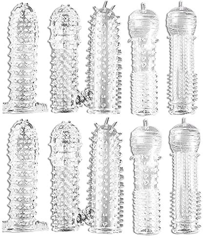 10 stück Speziell geformtes Fun-G-Punkt-Kondom zur Stärkung der Stimulation