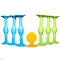 Ecbanli Sucker Darts Lanzando Juego de Juego, Taza de succión de Silicona Suave Juguetes sensoriales de estrés, Juego de Interior y Exterior para niños y Familiares