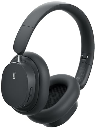 Baseus Bowie D05 Wireless Headphones Bluetooth 5.3, ANC (Grey)