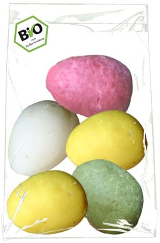 Bio Bunte Nasch-Eier aus Marzipan - vegan - 50g (2) (6)