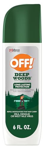 OFF! Deep Woods Insect Repellent VII Spritz, Bug Spray with Long Lasting Protection from Mosquitoes, 6 oz