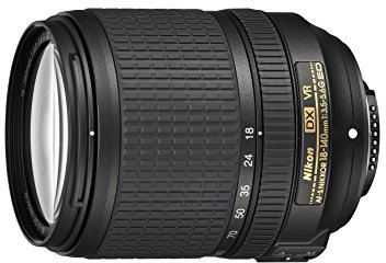 Nikon Obiettivo Nikkor AF-S DX 18-140MM F/3.5–5.6G ED VR, Nero [Nital Card: 4 Anni di Garanzia]