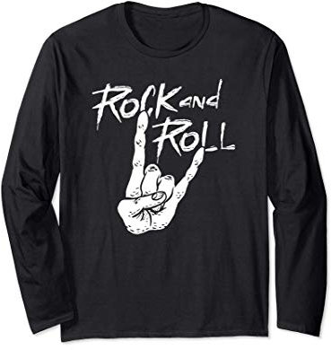 Signe du rock and roll, Cornes du Diable Main, Salve de Rock Manche Longue