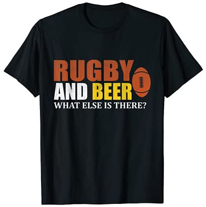 Vêtement de rugby, rugby et bière T-Shirt
