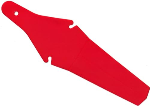 Garde Boue vélo Rouge Plastique Pliant Selle Universel Protection VTT Route
