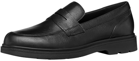Geox U Spherica Ec1 A, Moccasin Uomo, Nero, 43 EU