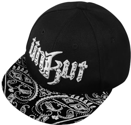 XGOPTS Kids Baseball Cap Embroidery Snapback Cap Fashion Hip Hop Hat Summer UV Protection Visor Hat Breathable Beach Sun Hat for Outdoor Sports Football Travel Beach Boys Girls 3-8 Years Old Black