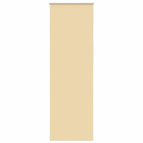 vidaXL Estor Enrollable Opaco Beige 70x230 cm Tela Ancho 65,7 cm