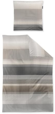 Irisette Mako-Satin Bettwäsche Wave 8595 Natur