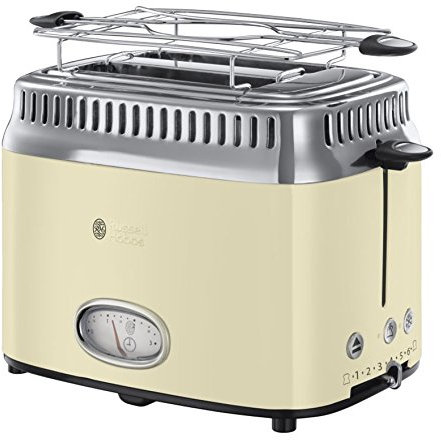 Russell Hobbs Retro Toaster Cream