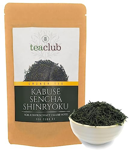 Grönt te Sencha First Flush Kabusecha Löst 50 g, Grönt te Japan Kabuse Sencha Shinryoku, Japanskt grönt te TeaClub