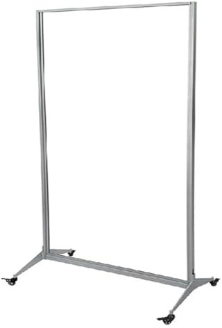 Plakatständer für Werbetafeln, Plakathalter für den Außenbereich, bodenstehendes Werbeplakatregal für Unternehmen, Messen, Büros, Supermärkte, Einkaufszentren (Farbe: Silber, Größe