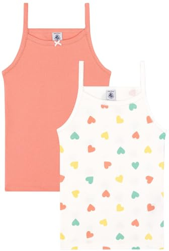 Petit Bateau A0D3X, Camisas con Tirantes Niñas, Variante 1, 4 ANS