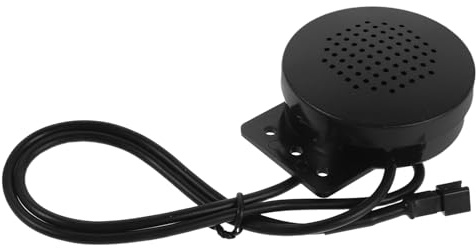 Ipetboom Klaxon de Voiture avec Connecteur 2 Fils, Haut-parleur Stéréo Compact et Puissant, Accessoire Audio Automobile Compatible pour Système de Son Voiture, Usage Routier