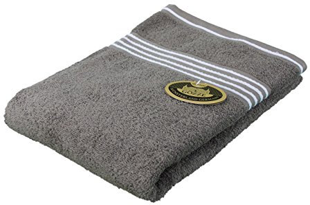 Gözze Duschtuch, 100% Baumwolle, 70 x 140 cm, Rio, Vollfarbig Taupe, 140-92-5