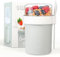 Müslibecher to Go, Joghurtbecher to Go, Müsli to Go Becher (560ML+220ML), Joghurt to Go Becher mit löffel, Müslibox to Go, Porridge Becher to Go, Auslaufsicherer Müsli Cup Becher Lunchpot (Hellgrau)