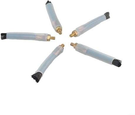 URPIZY Spazzole per saldatura M6, confezione da 5 pezzi, in fibra di carbonio, materiale conduttivo, per la pulizia delle saldature, per la pulizia delle saldature, resistente alle alte temperature,