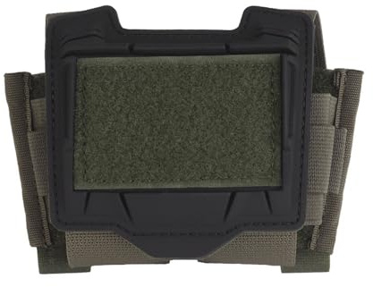Helmet Battery Pouch, PVS-31 Counterweight Bag with Hook & Loop Helmet Accessories Bag for Airsoft Hunting Shooting