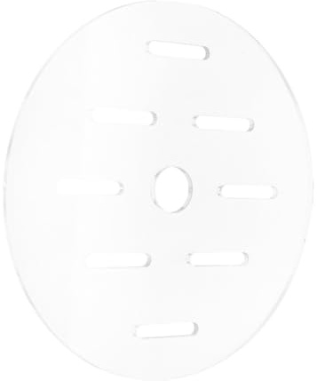 DOITOOL Couvercle de Protection Transparent Acrylique pour Aquarium Rond Ø Anti-Saut de Poissons Protection Oiseaux et Animaux Accessoire Pratique pour Réservoir à Poissons