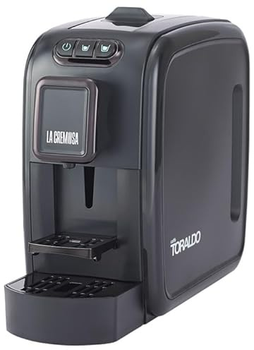 TORALDO LA CREMOSA | COFFEE MACHINES |Macchina da caffe a cialde ese 44mm (Nera)