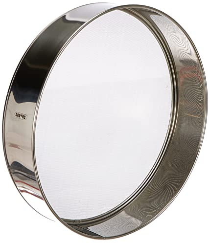 Ibili 704225 - Setaccio da Farina in Acciaio Inossidabile Lucido, 25 cm