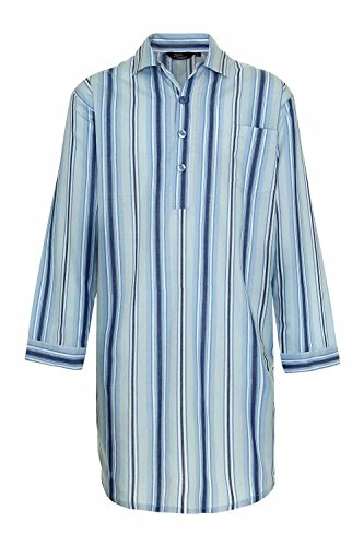 Mens Champion Westminster Stripe Nightshirt Sleepwear Sleepwear Light-Blue L
