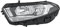 HELLA 1EG 015 091-011 Halogen-Hauptscheinwerfer- ECE - für Rechtsverkehr - vorne links