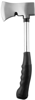 Coghlan's Camp Axe 14 Inch - Lightweight Hatchet for Camping, Hiking, Survival, Travel and Bushcraft; Durable Steel Blade with Non-Slip Handle - Splitting Wood, Firewood Prep