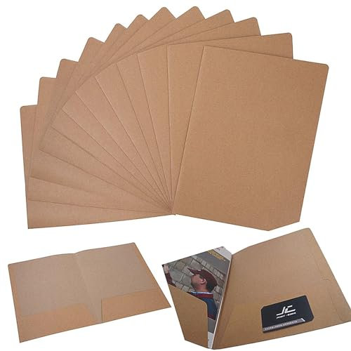 Sinxioer Präsentationsmappe,Bewerbungsmappe 12 Stück Papphefter a4,Mit 2 Visitenkartentaschen für Bewerbungsmappe, cardboard folder, Mappe a4