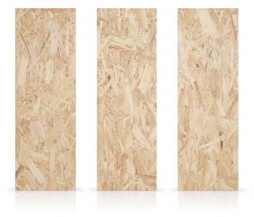 INNOVAHOME Wandpaneele OSB 3er Set (75x25cm) - DIY Holzpaneele für Akzentwand und Deko im Industrial Loft Stil - Wandverkleidung für Wohnzimmer & Schlafzimmer