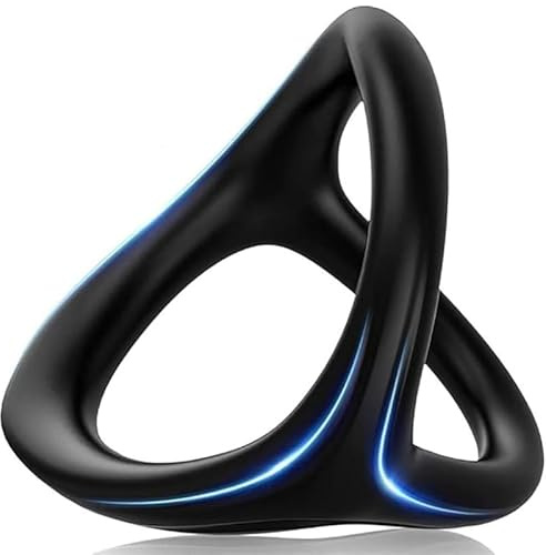 Svart Y-Formad Silikon Yoga Ring TillbehöR, BekväM Passform, Ger En BekväM Upplevelse, En GåVa FöR Par.
