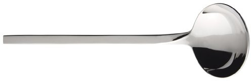 Villeroy & Boch NewWave Mestolo da Zuppa, Acciaio Inossidabile, Grigio (Argento), 30.2 cm