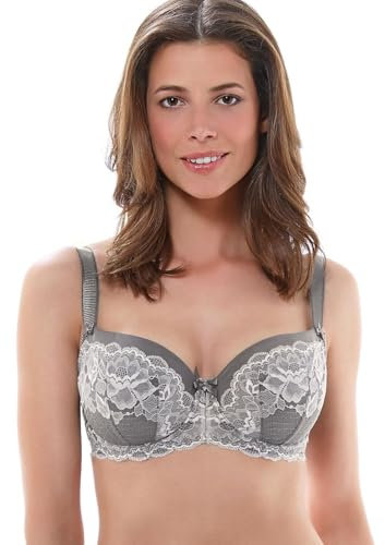 Fantasie Marianna Padded Half Cup Bra Silver Grey 32DD