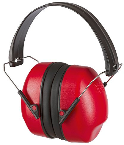 Kerbl 34492 Gehörschutz, klappbar, Dämmwert 31 dB, Rot