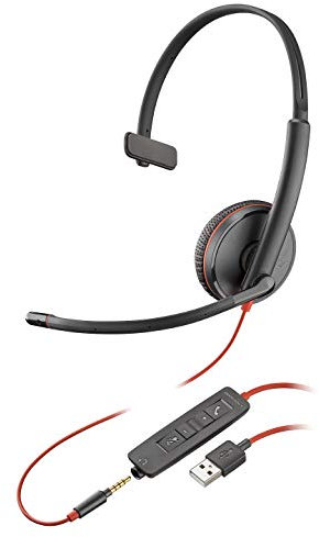 Plantronics Auriculares HP Negro