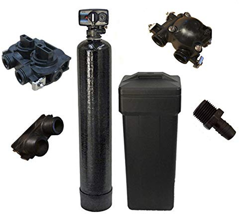 DuraWater Mechanical Fleck 5600 Metered Water Softener With USA Tanks Ships Loaded (48,000 Grains, 8% Resin)