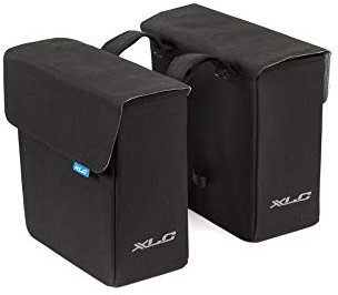 XLC Unisex – Erwachsene BA-S90 Doppelpacktasche, Schwarz, 150x350x350