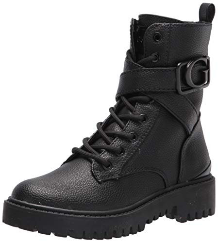 GUESS Damen Orana Springerstiefel, schwarz, 39 EU