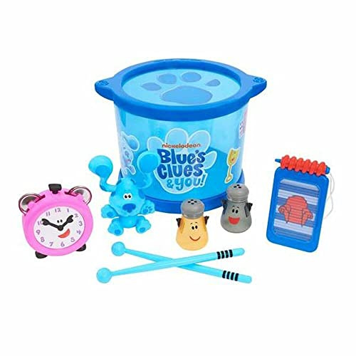 Famosa- Set de música de Las Pistas de Blue, Incluye Tambor más 6 intrumentos más (BLU14000)