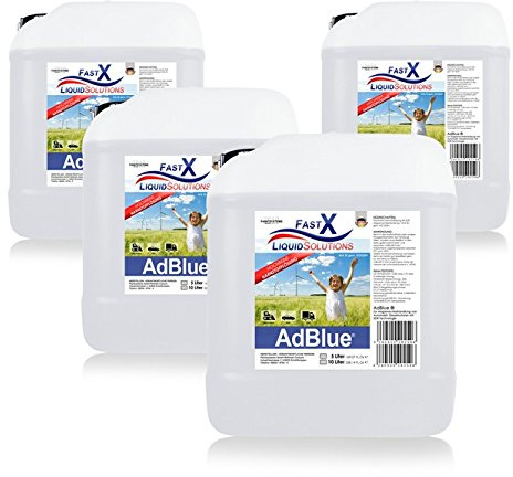 ADBLUE 4 x 10 Liter AD BLUE Kanister mit Füllschlauch