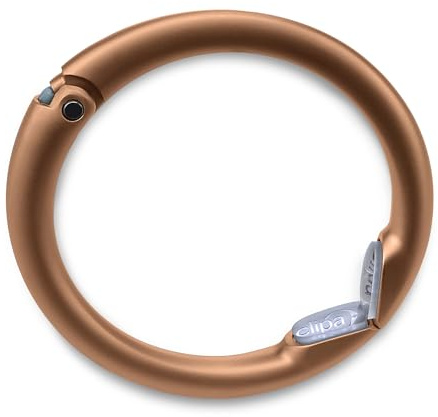 Clipa 2 ganchos para bolso: el anillo se abre en un gancho, se cierra automáticamente, se cuelga en cualquier lugar en solo 10 mm, soporta 15 kg, pesa 47 g, 9 estilos, 3 años, bronce mate