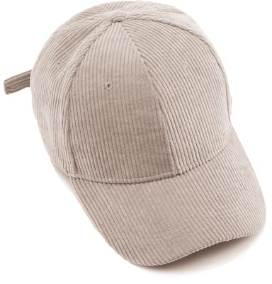 YAMEE Gorras de Hombre Béisbol Ligero Suave,Gorro Invierno Mujer Pana Vintage, Gorra Béisbol Hombre Cálido,Viseras Hombre a Prueba de Viento Ajustable,Sombrero Hombre Casual Comodidad