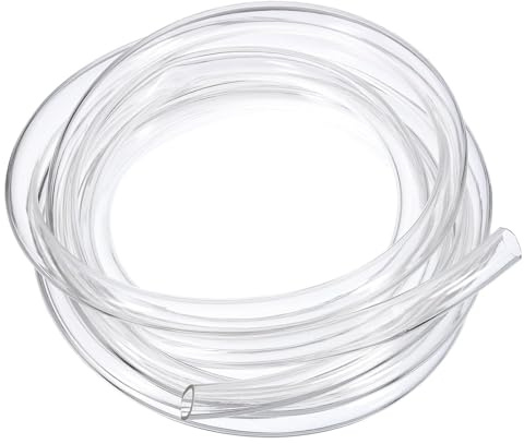 QUARKZMAN PVC-slang 14 mm ID x 16 mm OD (4 meter) – akvarieslangar – gummislang ölslang flexibel, livsmedelssäker och transparent för dricksvatten, hushåll och industri