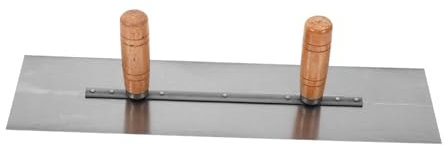 Homoyoyo Herramienta De Llana Para Rellenar Agujeros De Pared Cinta De Malla Para Reparación De Paneles De Yeso Llana Para Hormigón Bordillo De Hormigón Llana De Acero Inoxidable