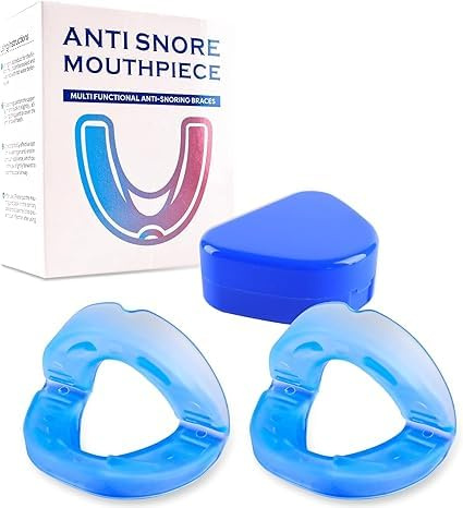 Dispositivo Antirussamento Silenzioso, Tecnologia di Avanzamento Mascellare E Mandibolare, Materiali di qualità Medica, vestibilità Personalizzabile (2PCS)