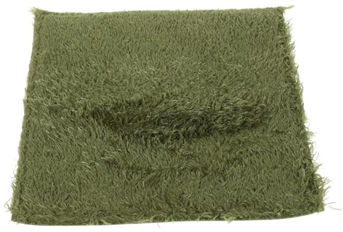 CORHAD Alfombra para Reptiles Pequeña Moqueta Resistente para de y Tortugas Sustrato Antideslizante y Fácil de Limpiar para Hábitat de Mascotas Subterráneas
