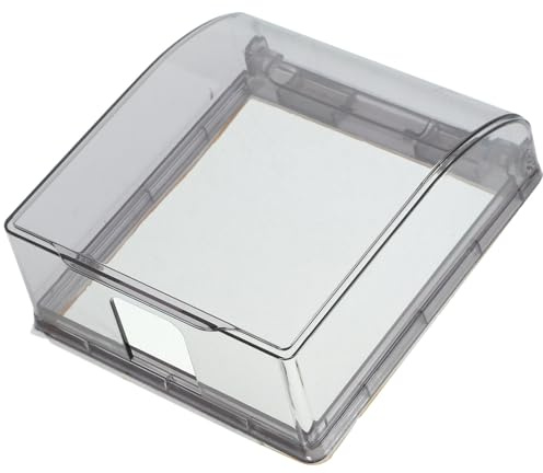 BIUDECO Copertura Presa Adesiva 2 Pezzi Scatola Antispruzzo per Bagno e Cucina Protezione Presa Elettrica Riutilizzabile Spazio Interno Ampio Facile Installazione senza Residui Uso