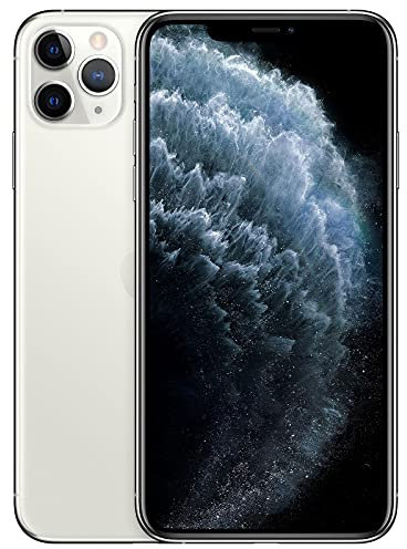 Apple iPhone 11 Pro Max, 512GB, Silver - Unlocked (Renewed Premium)
