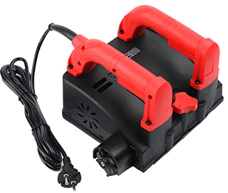 Lfhelper 1200W Elektrischer Wandhobel Betonschaufelmaschine Elektro Wandhobelmaschine Wandhobel Elektrohobel 1-4 mm Einstellbarer Schnitttiefe Betonfräse für Wandrenovierung, 1000-4000 U/min